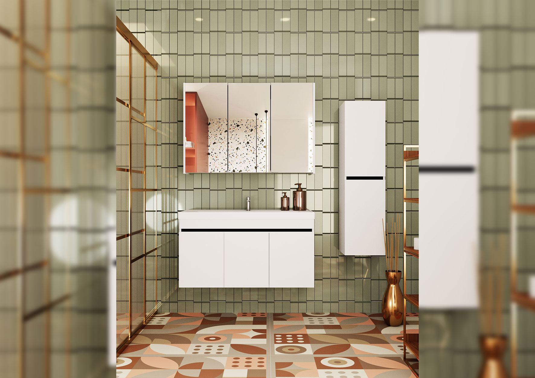 Venüs Banyo Dolabı