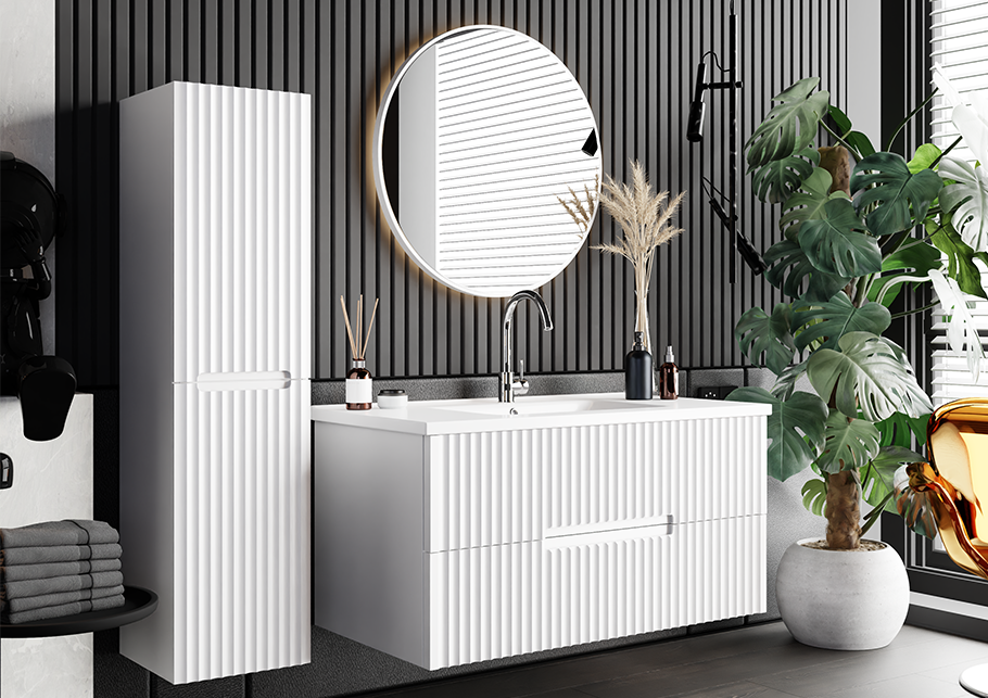 Firuze Banyo Dolabı