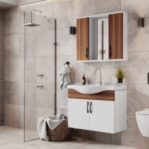 Mercan Banyo Dolabı