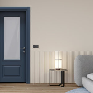 Style Belize Mavi Camlı Kapı