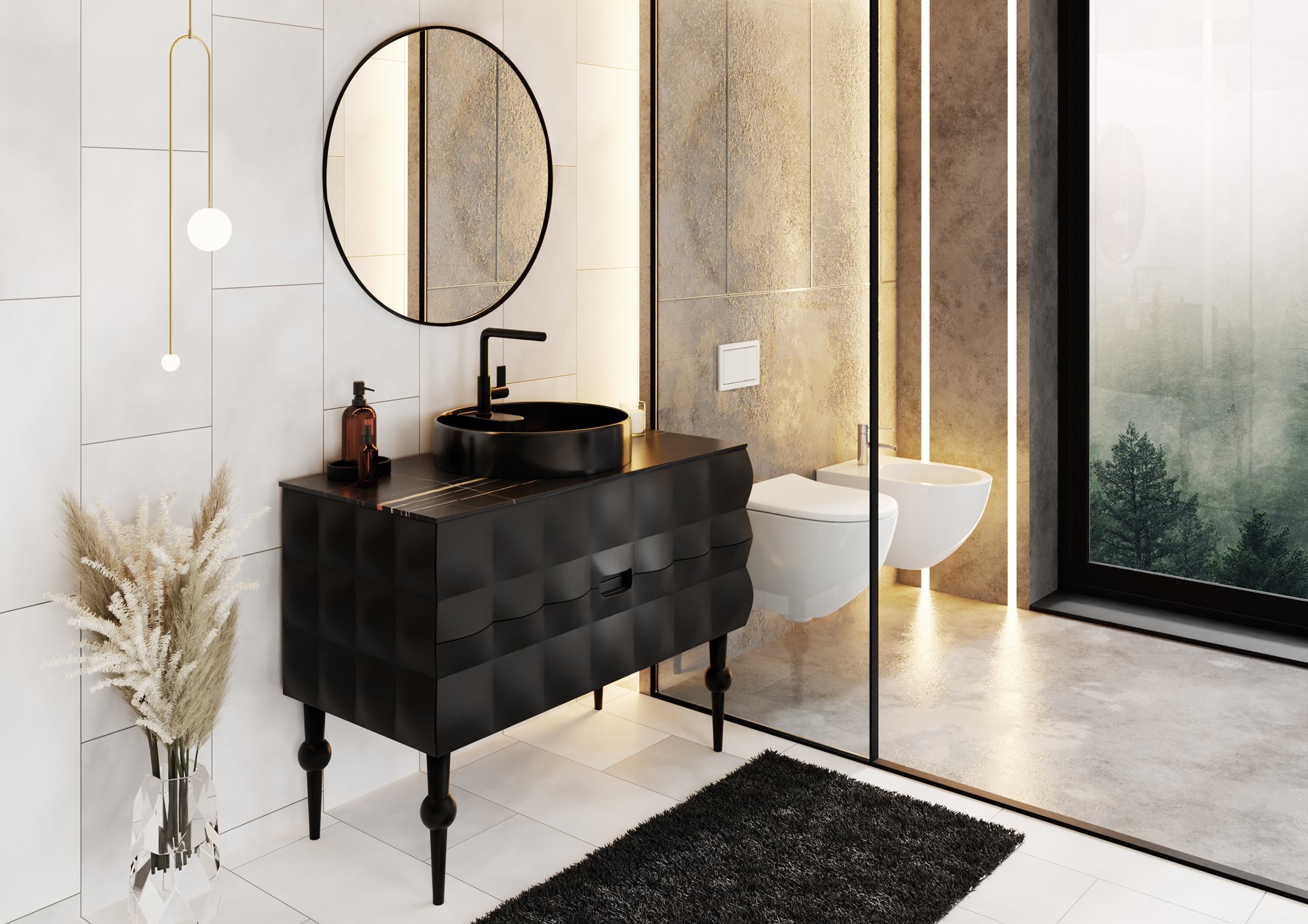 Onyx Banyo Dolabı