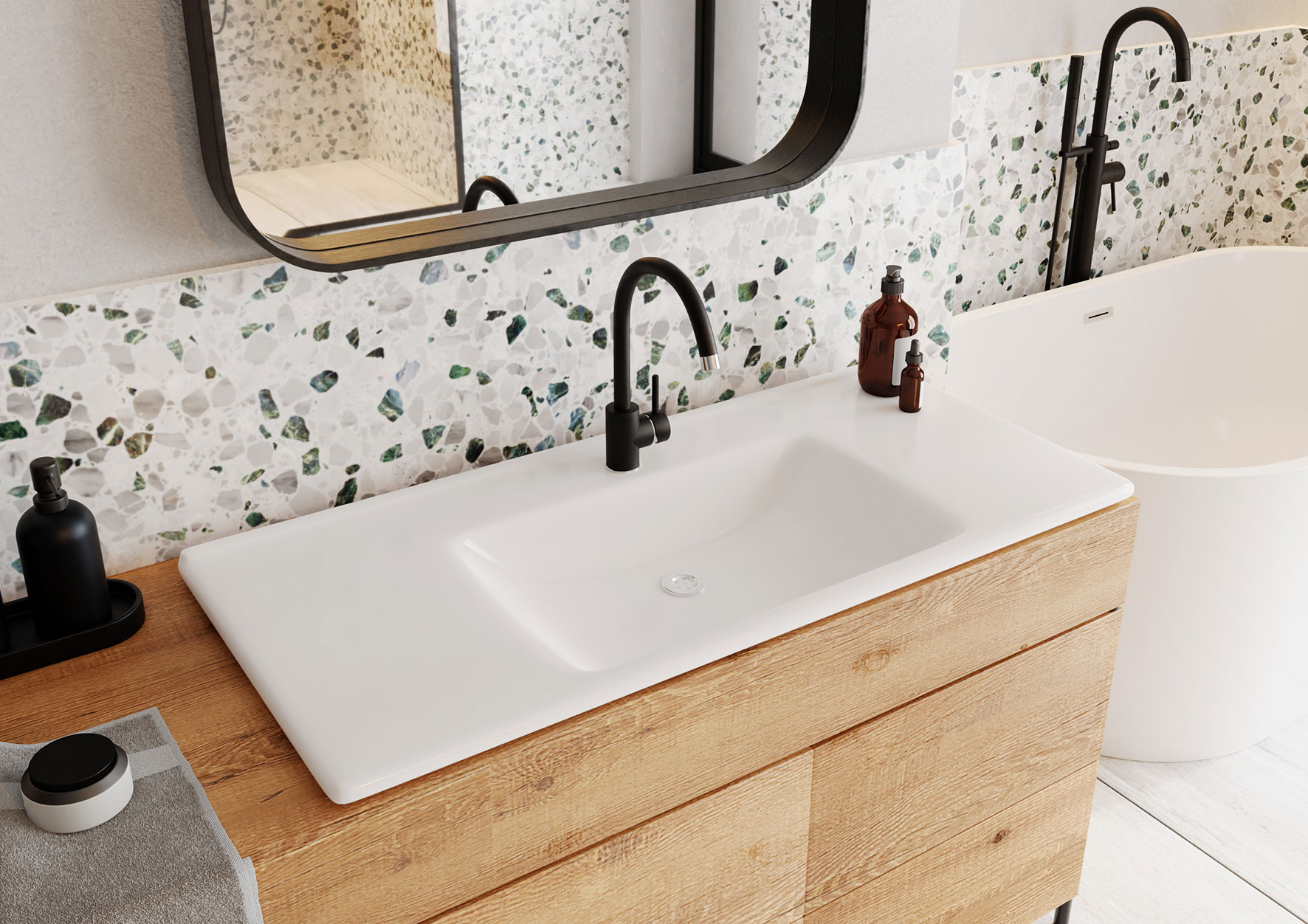 Star Etajerli Lavabo