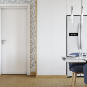 Yangına Dayanıklı Naturel Beyaz Kapı