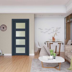 Vda-05 Belize Mavi Camlı Kapı