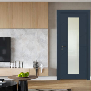 Vda-100 Belize Mavi Camlı Kapı