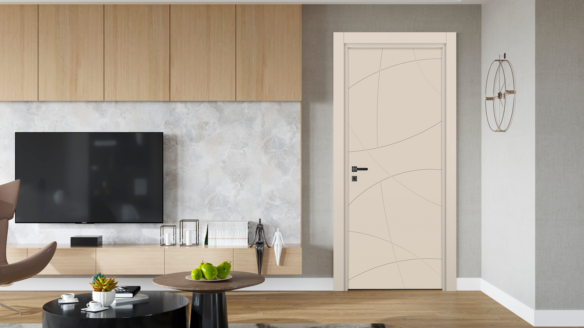 Vda-100 Soft Bej Kapı