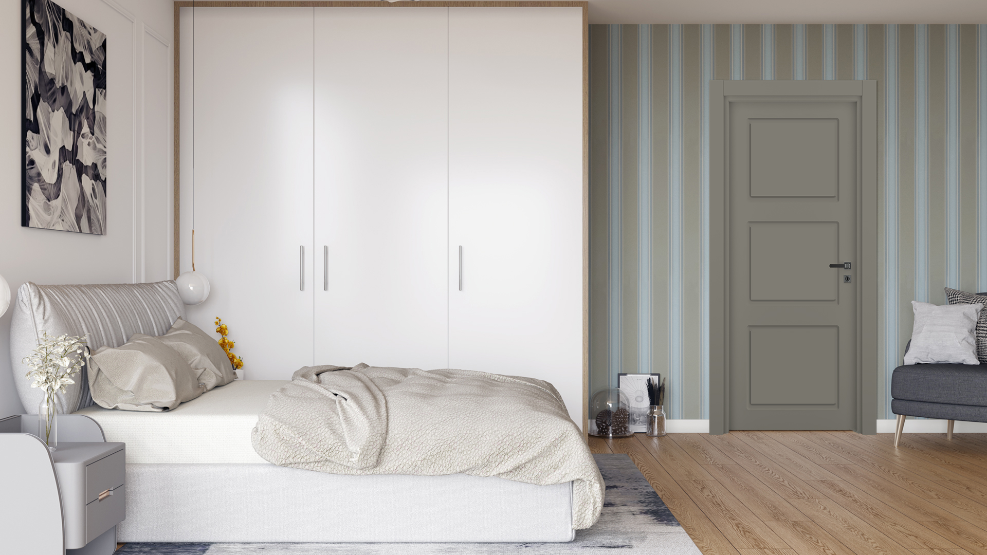 Vda-10 Haki Gri Kapı