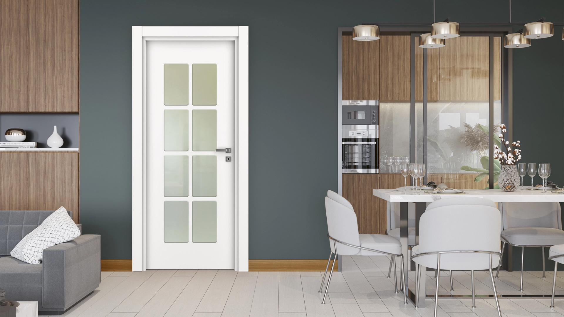 Vda-50 Lake Beyaz G Camlı Kapı