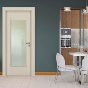 Vda-50 Soft Bej Camlı Kapı