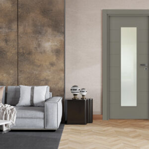 Vda-70 Haki Gri Camlı Kapı