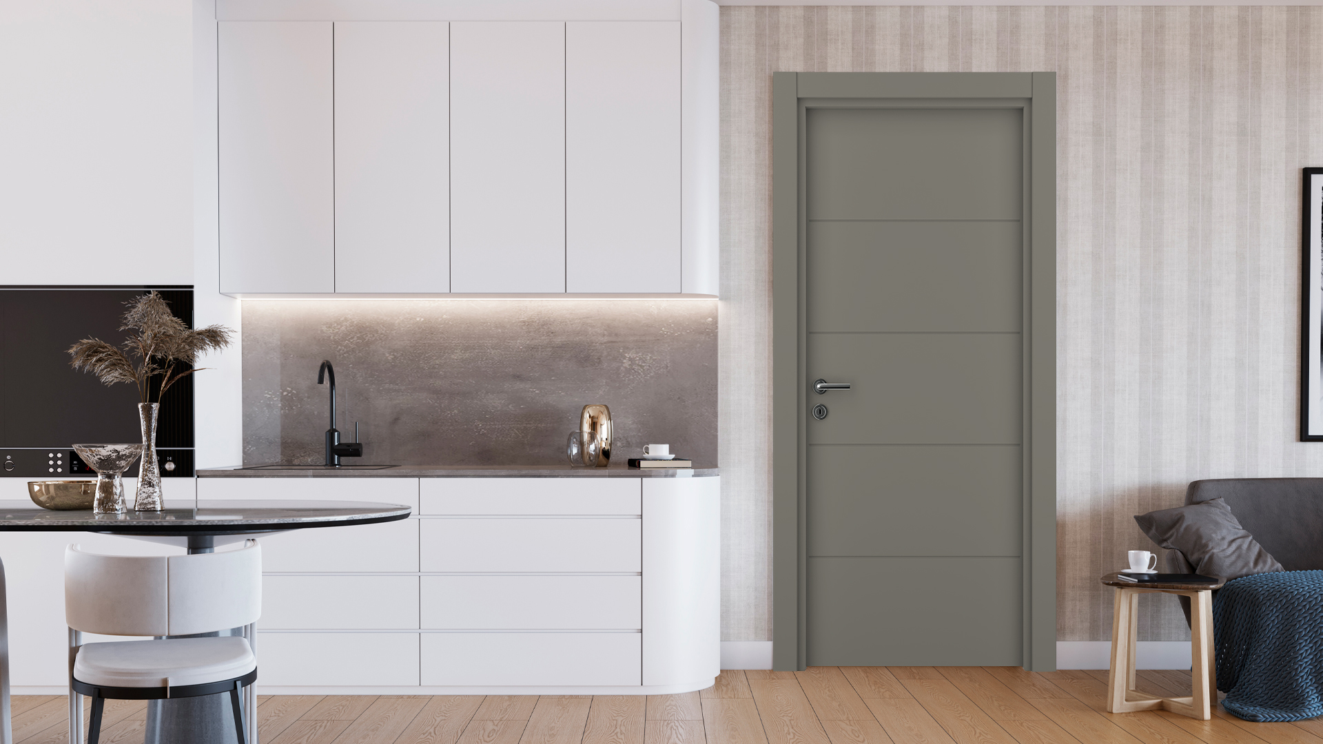 Vda-80 Haki Gri Kapı