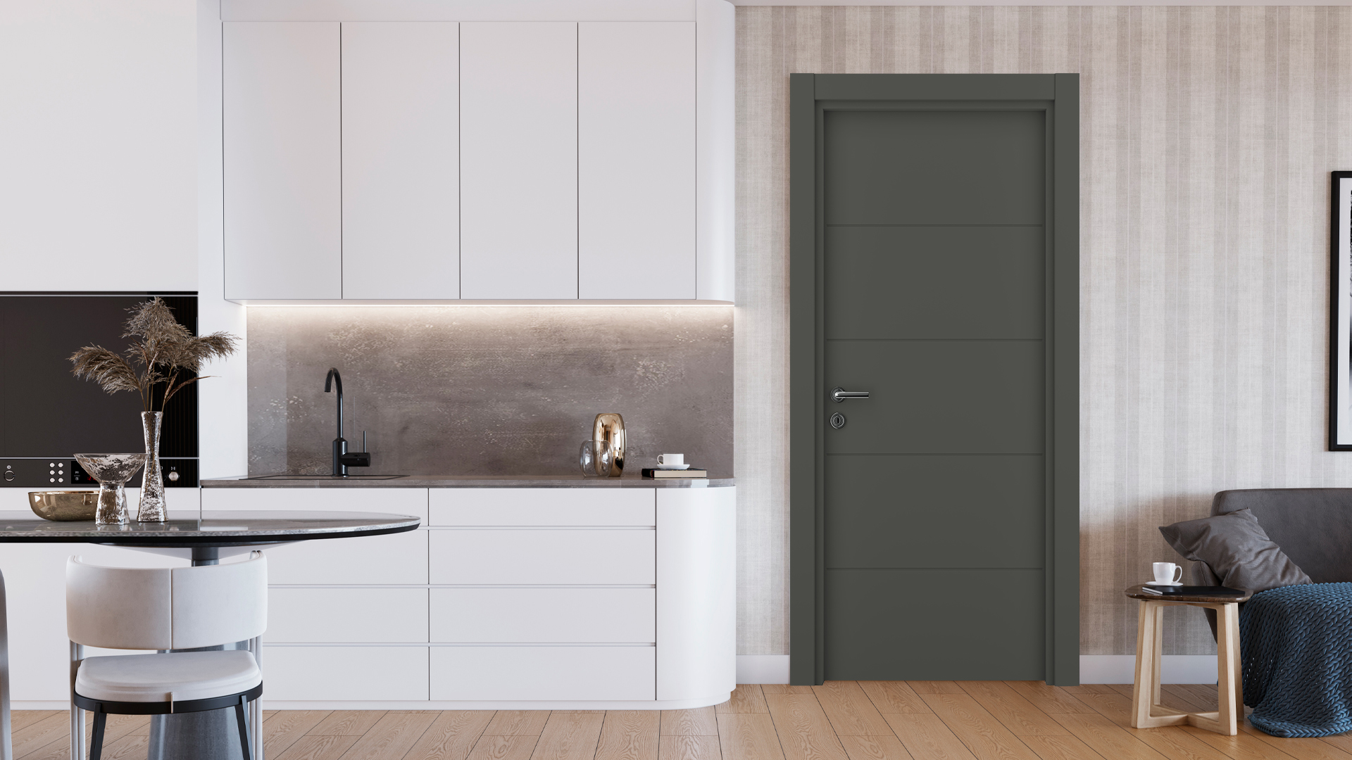 Vda-80 Modern Antrasit Kapı