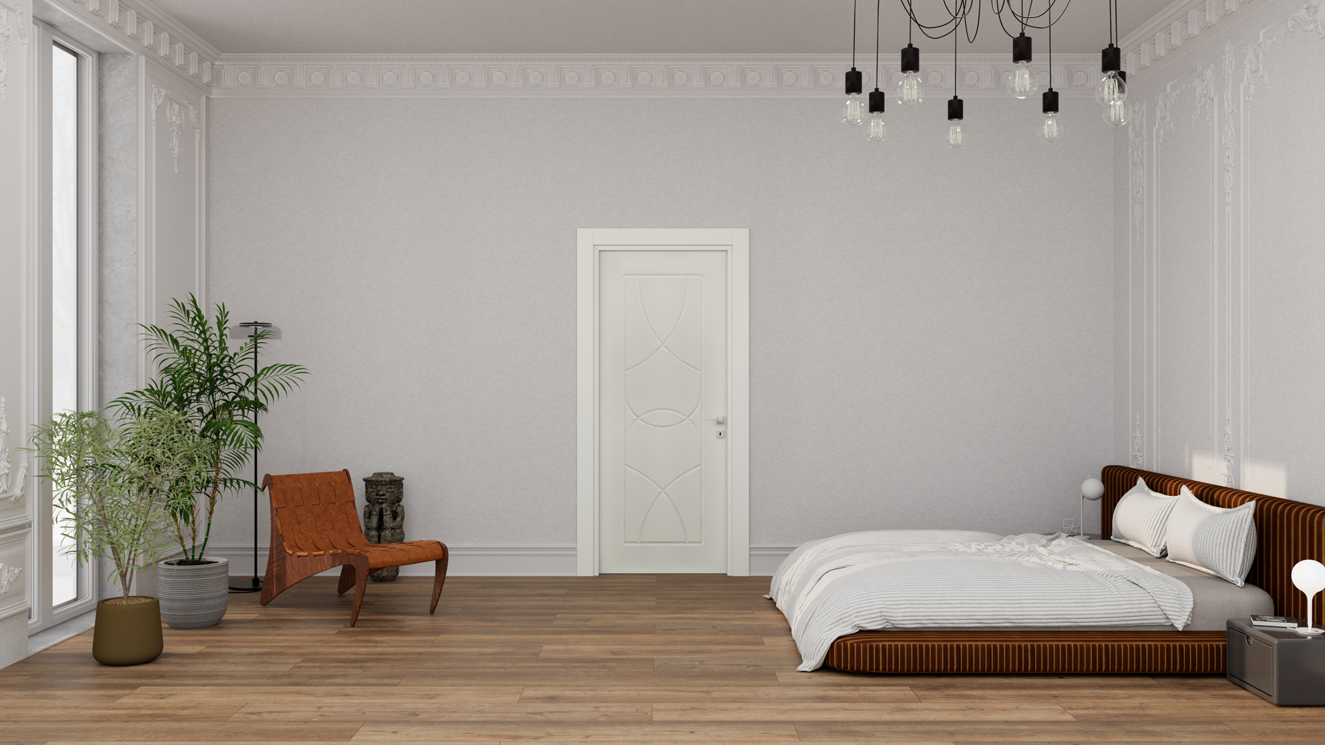 Arya Doğal Bej Kapı