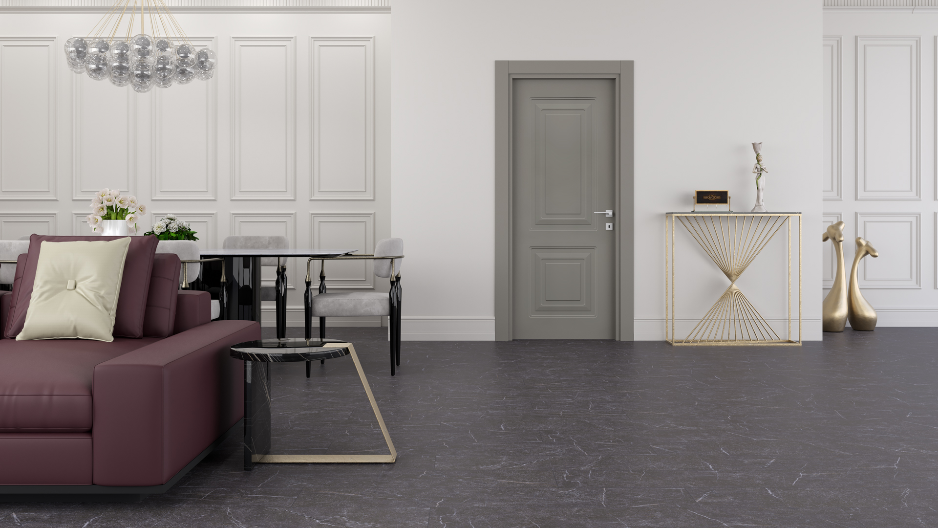 Prisma Naturel Gri Kapı