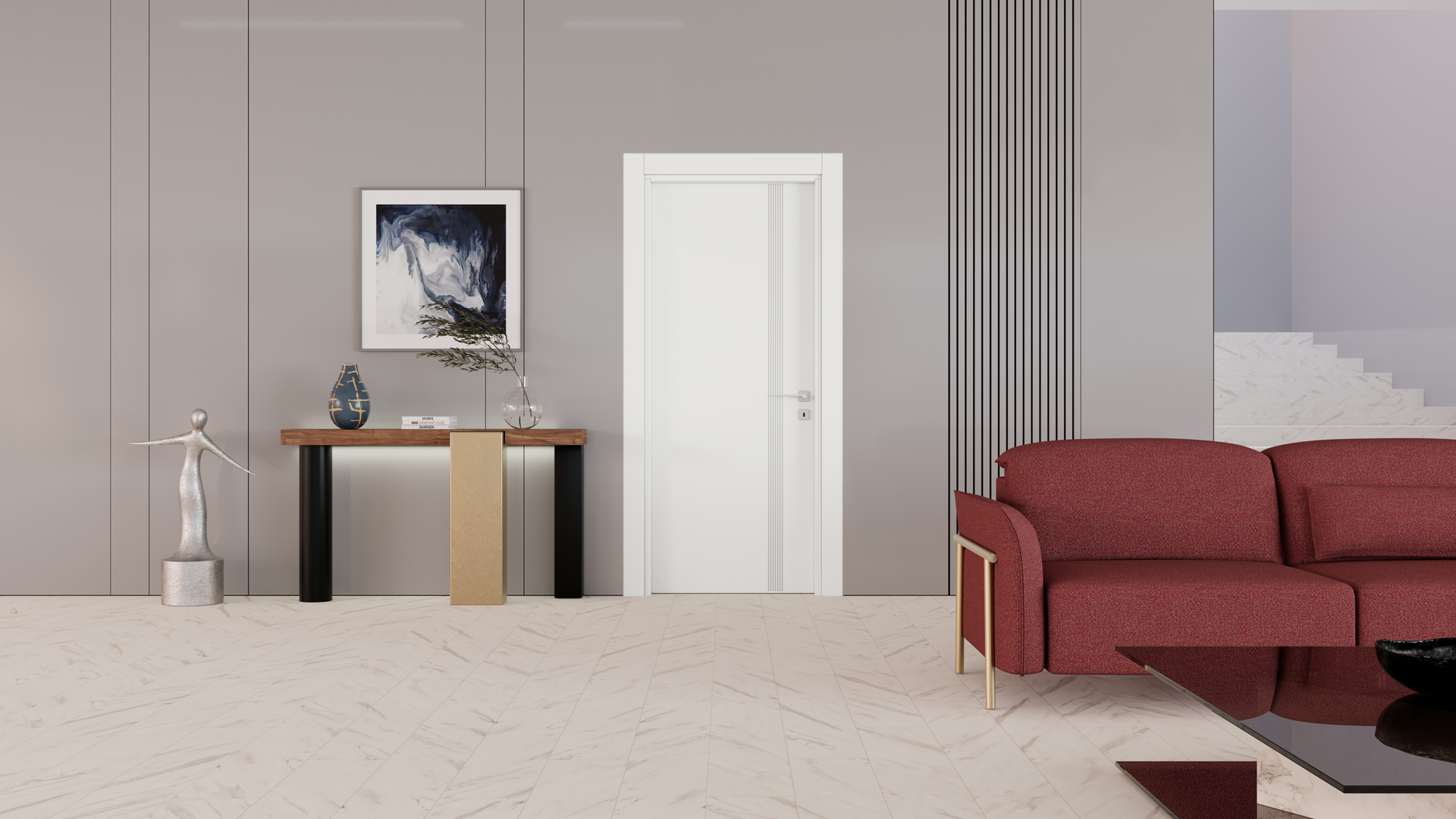 Soho Inci Beyaz Kapı