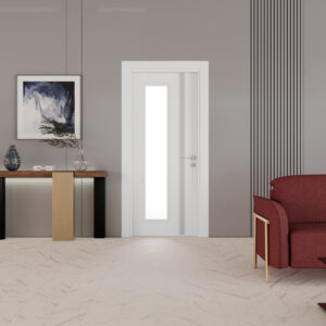 Soho Inci Beyaz Camlı Kapı