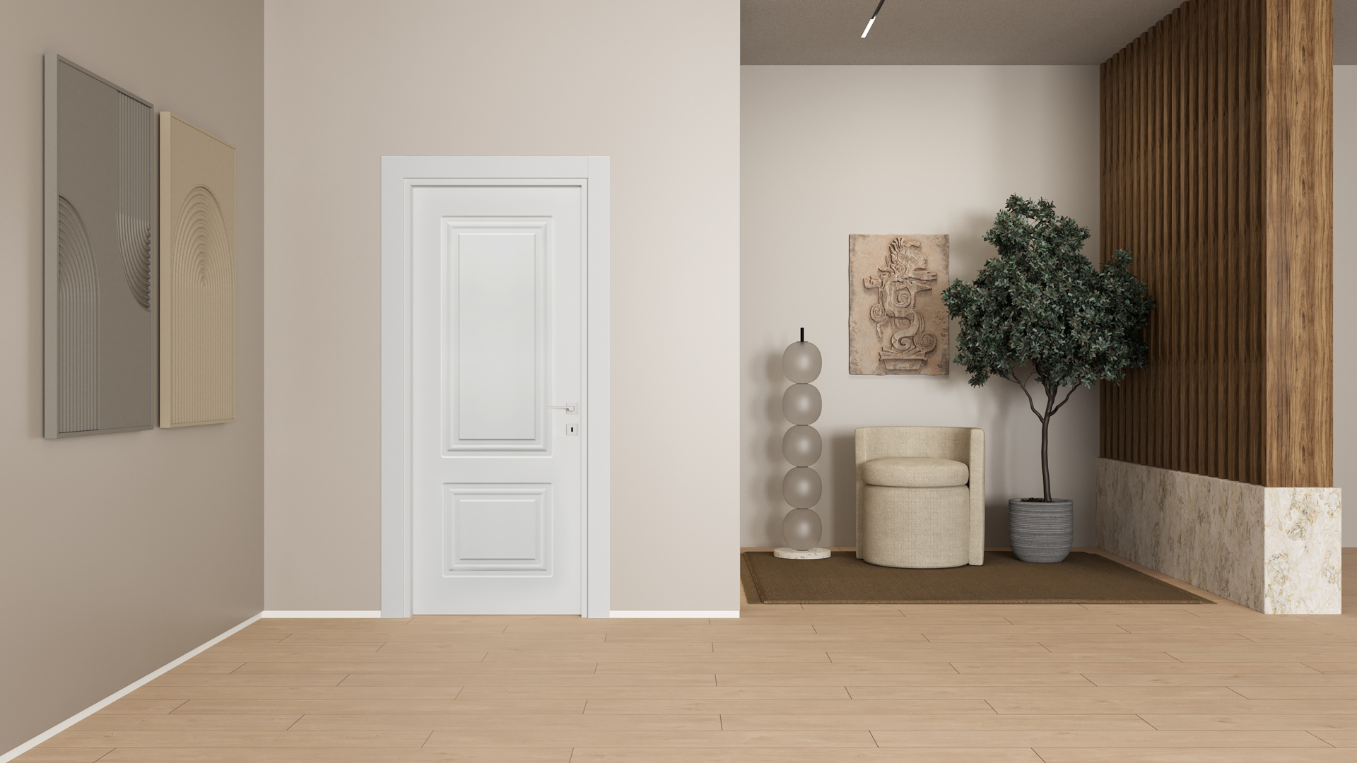 Sole Inci Beyaz Kapı