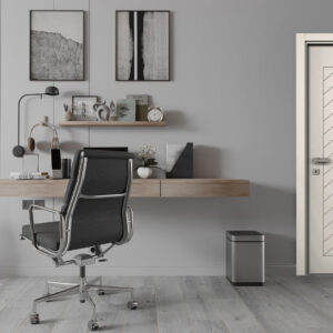 Fıshbone Soft Bej Camlı2 Kapı