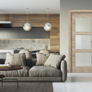 Gri Sonoma 10 Camlı Kapı