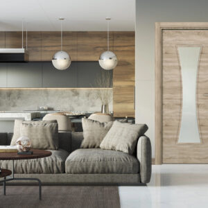 Gri Sonoma 14 Camlı Kapı