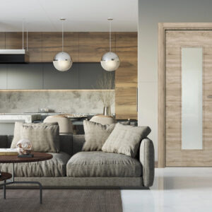 Gri Sonoma 70 Camlı Kapı