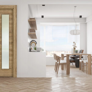 Hint Meşe 21 Camlı Kapı