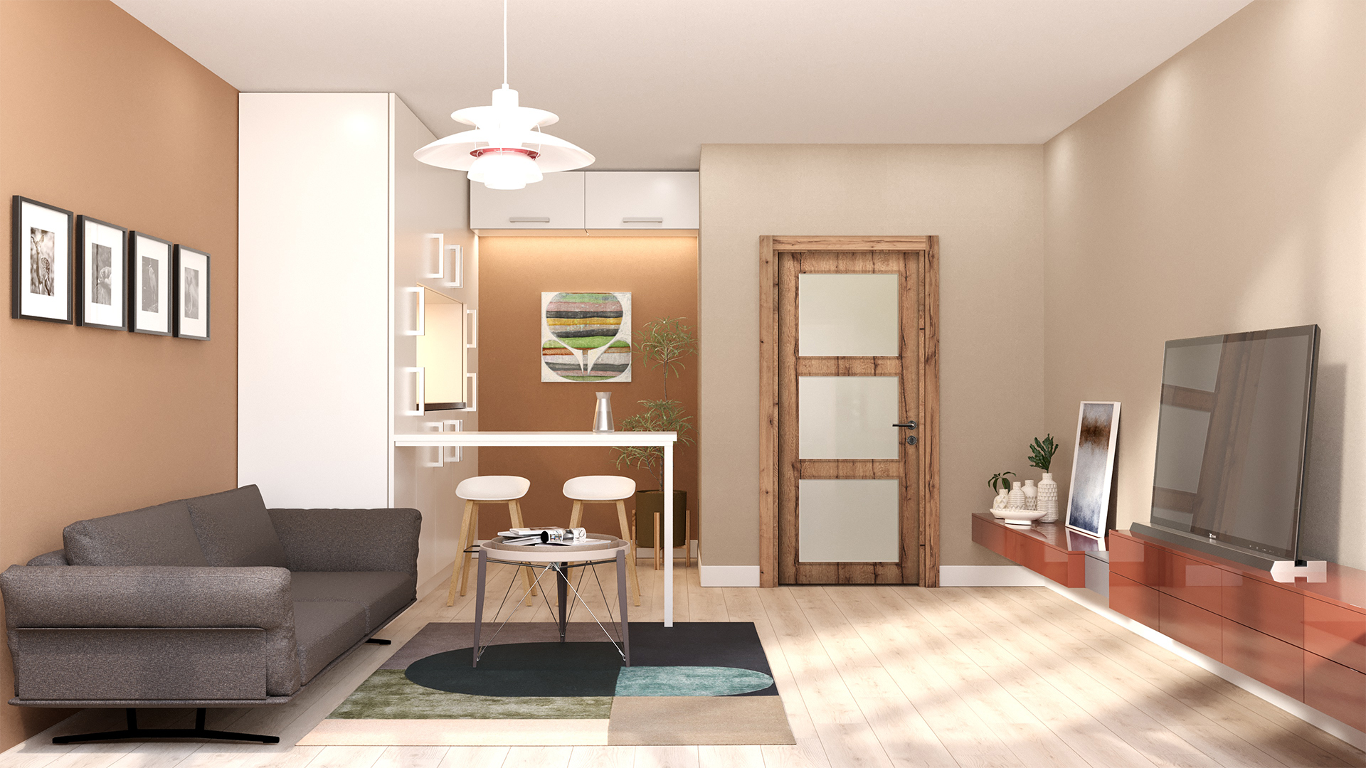 Mercan 10 Camlı Kapı