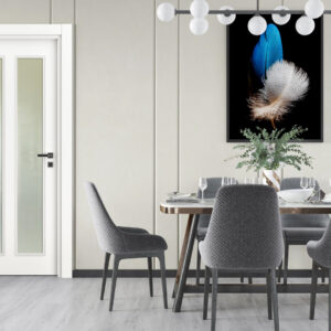 Naturel Beyaz 21 Camlı Kapı