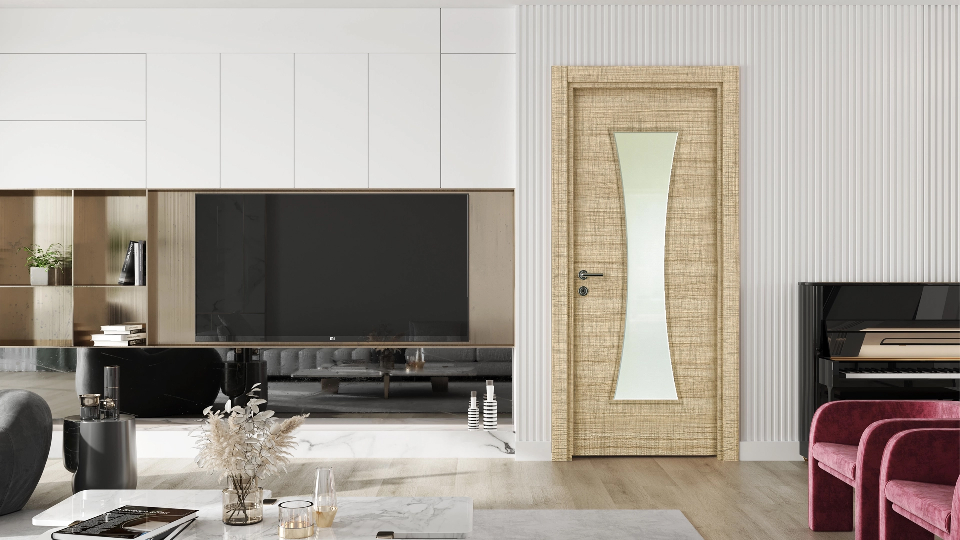 Ozigo 14 Camlı Kapı