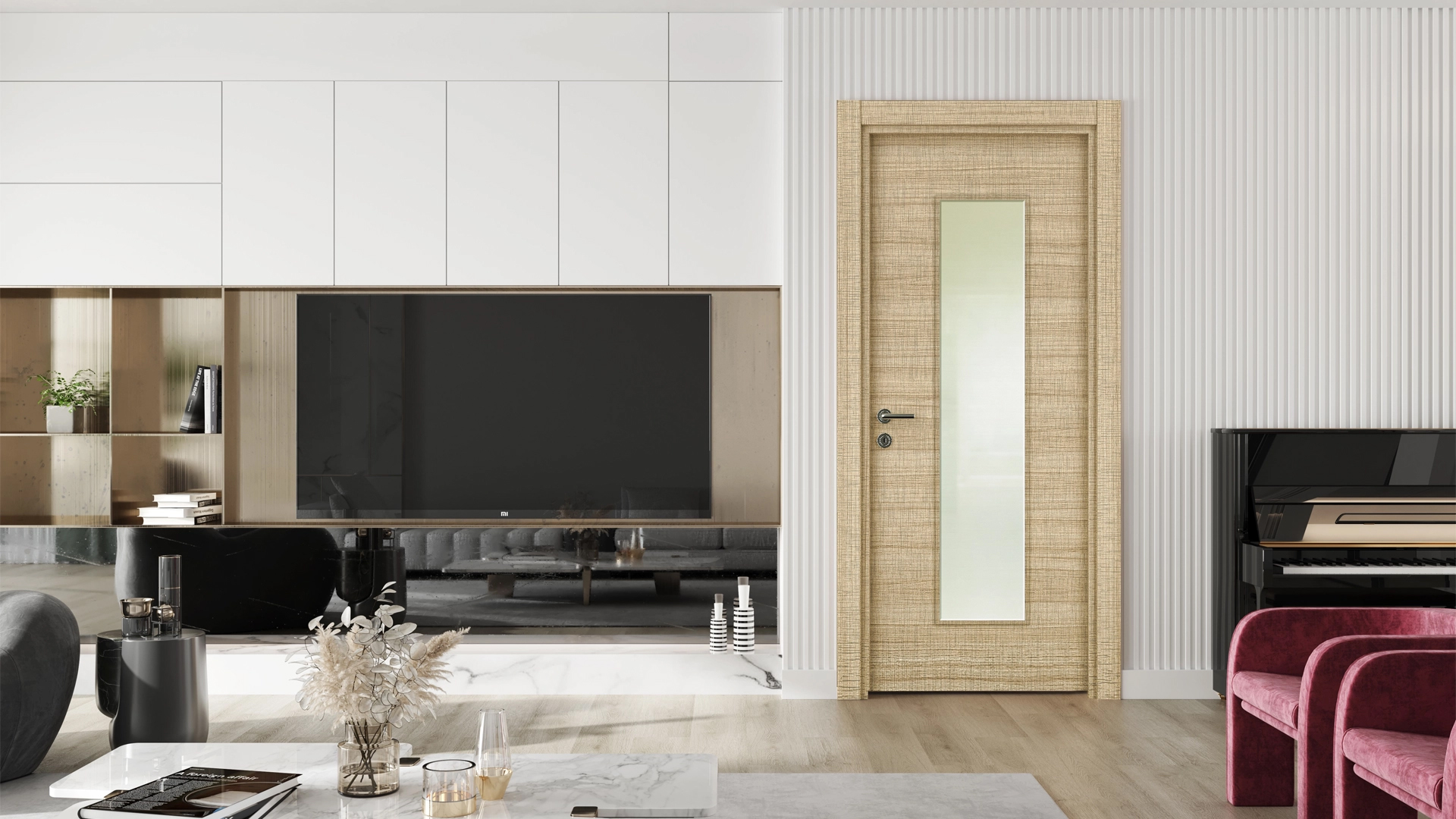 Ozigo 70 Camlı Kapı