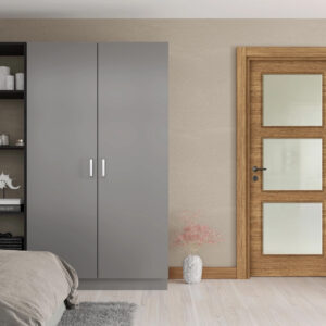 Teak 10 Camlı Kapı