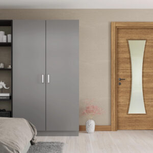 Teak 14 Camlı Kapı