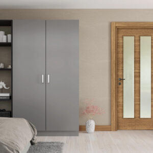 Teak 21 Camlı Kapı