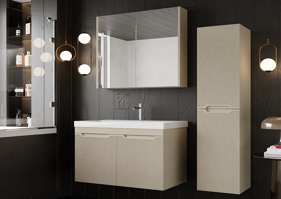 Begonvil Banyo Dolabı