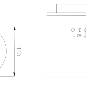 Galaksi Tezgah Üstü Lavabo