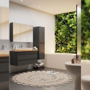 Lara Tezgahlı Banyo Dolabı