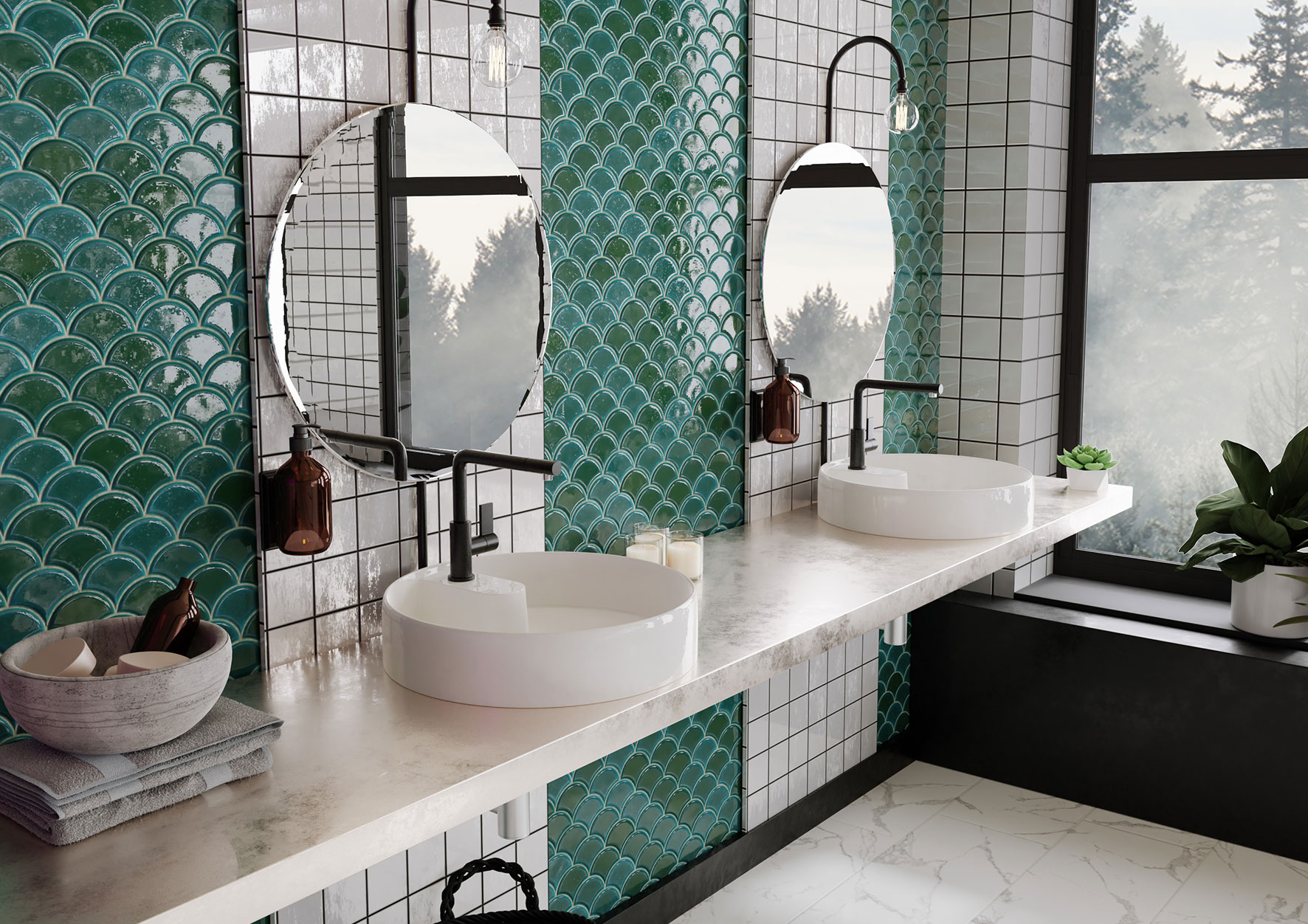 Motion Tezgah Üstü Lavabo