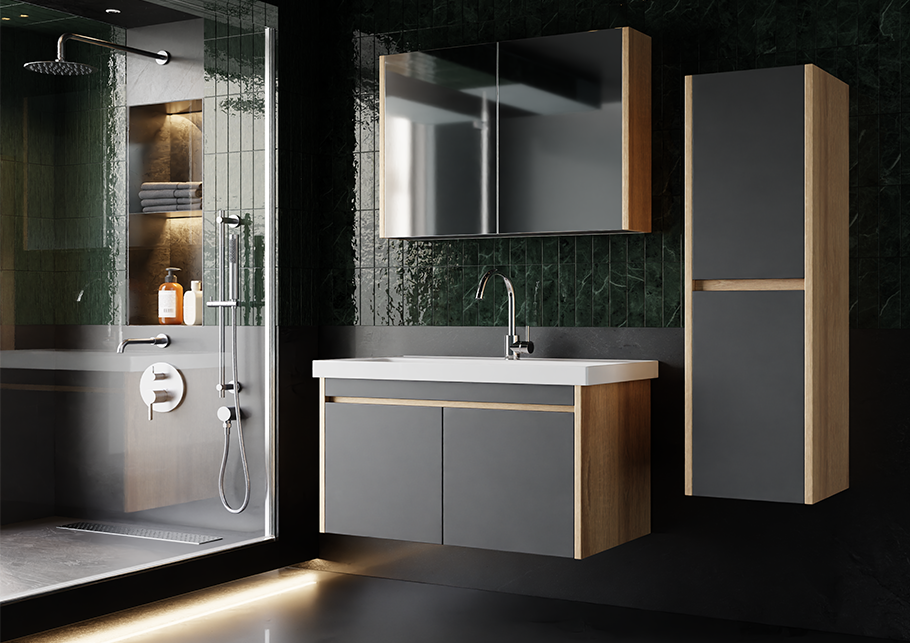 Dallas Banyo Dolabı